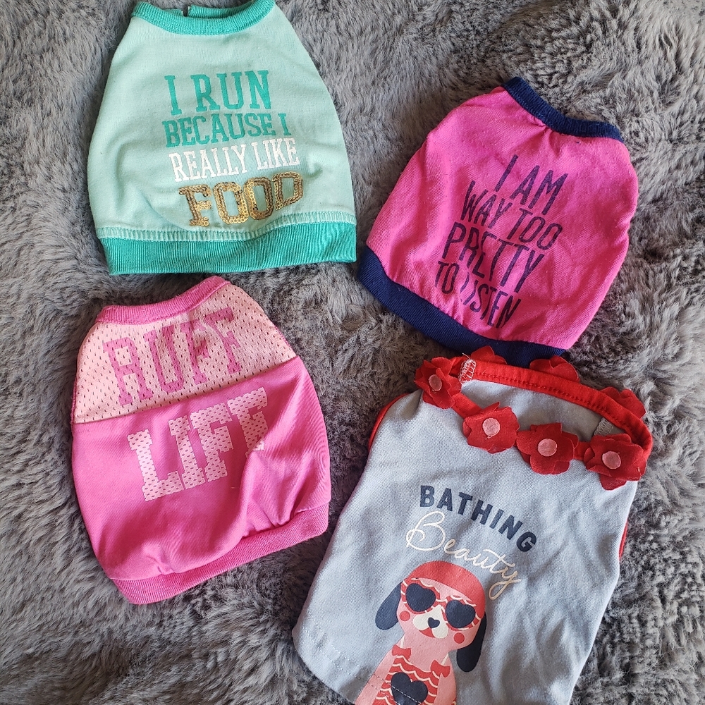 PET | XS Female Dog Tank Top Bundle!